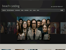 Tablet Screenshot of beach-casting.com